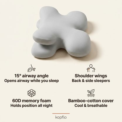Kopflo Breathe™ Anti-Snoring Pillow