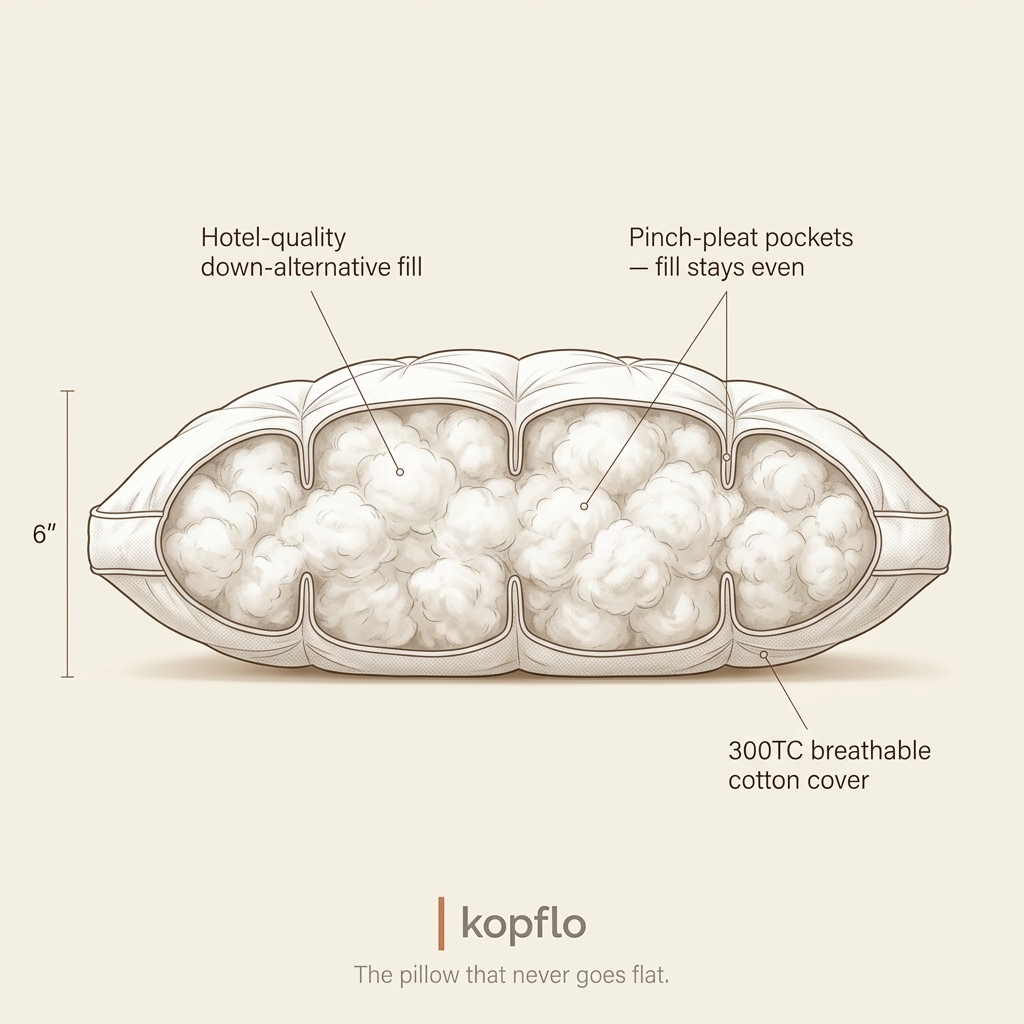 Kopflo Nimbus™ Cloud Comfort Pillow