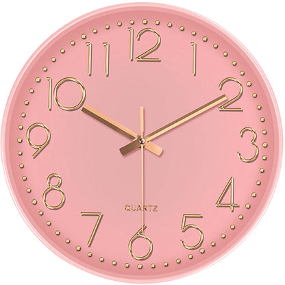 Hush Clock colourway Pink
