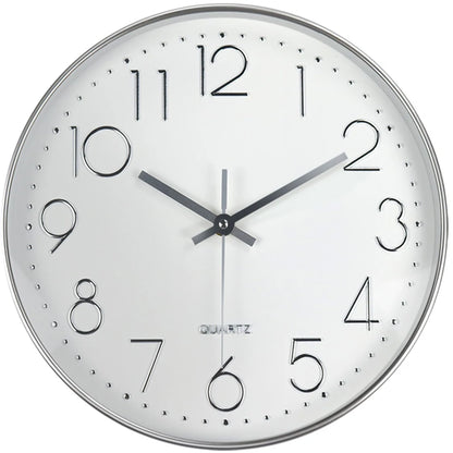 Hush Clock colourway Silver