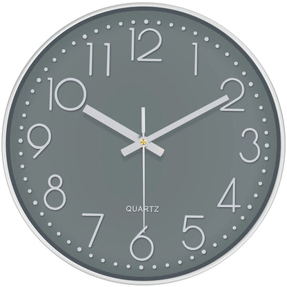 Hush Clock colourway Grey