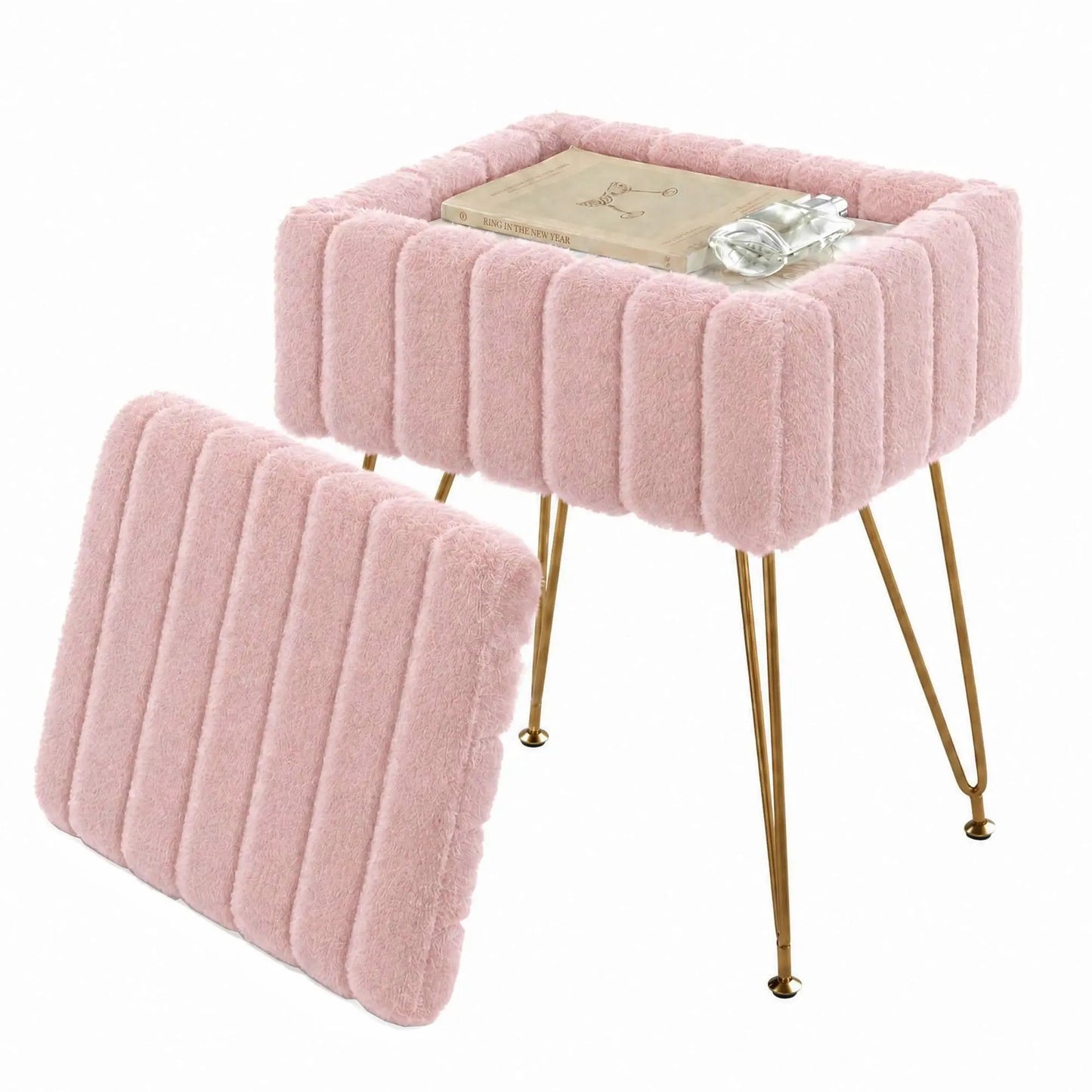 Stow™ Vanity Stool