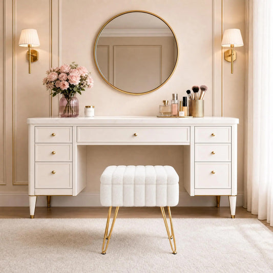 Stow™ Vanity Stool