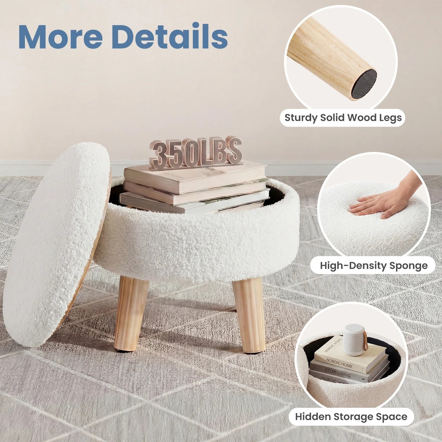 Cache™ Storage Ottoman