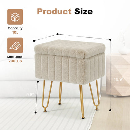 Stow™ Vanity Stool