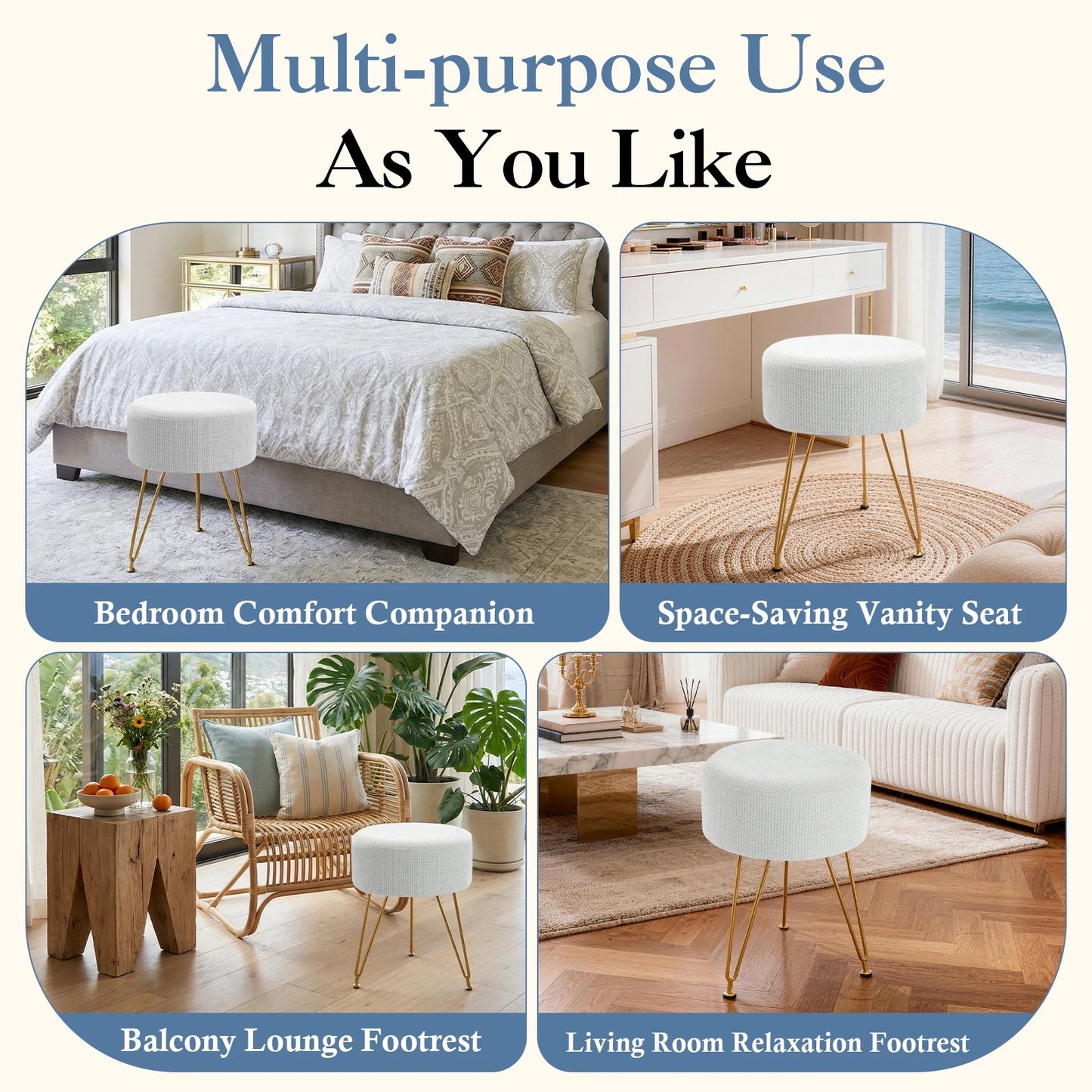 Spool™ Round Stool