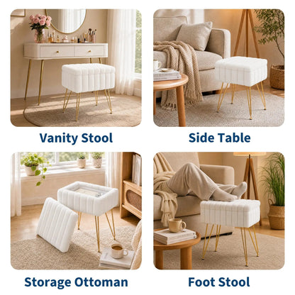 Stow™ Vanity Stool